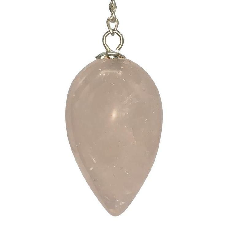 Classic Rose Quartz Pendulum by Lo Scarabeo, SKU LW209, UPC 6016200414459