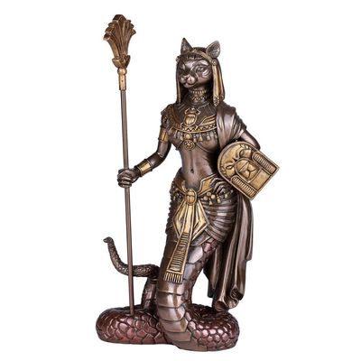 11&quot; Bastet Statue, SKU PG-13459, UPC 700317392941