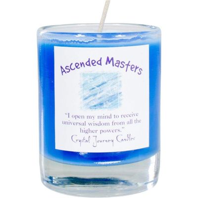 Reiki Charged Soy Herbal Filled Votive Candle - Ascended Masters, SKU KH-39240, UPC 6016213089040