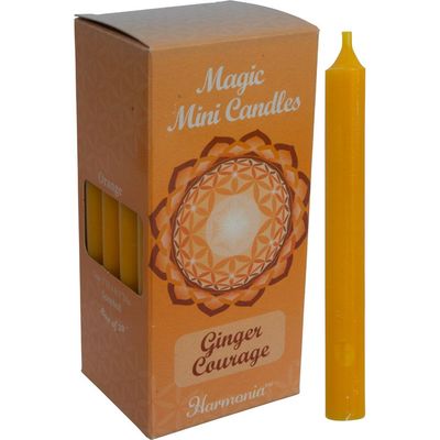 5&quot; Scented Mini Ritual Candle - Courage Ginger (Pack of 20), SKU KH-81578, UPC 6016003128164