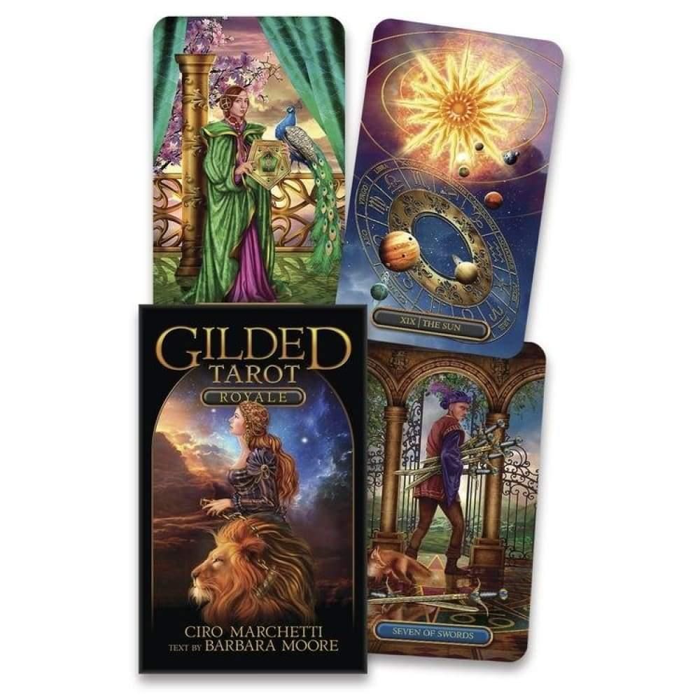 Gilded Tarot Royale Deck by Ciro Marchetti, SKU LW455, UPC 6016202070035