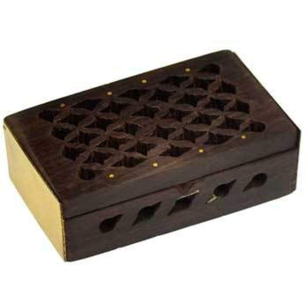Rosewood Filigree Box, SKU B21, UPC 6016200879821