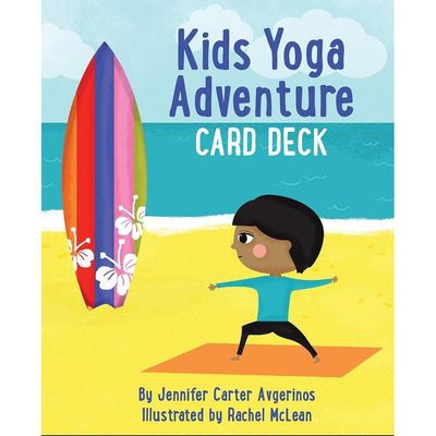 Kids Yoga Adventure Deck by Jennifer Carter Avgerinos, SKU UG-YKA46, UPC