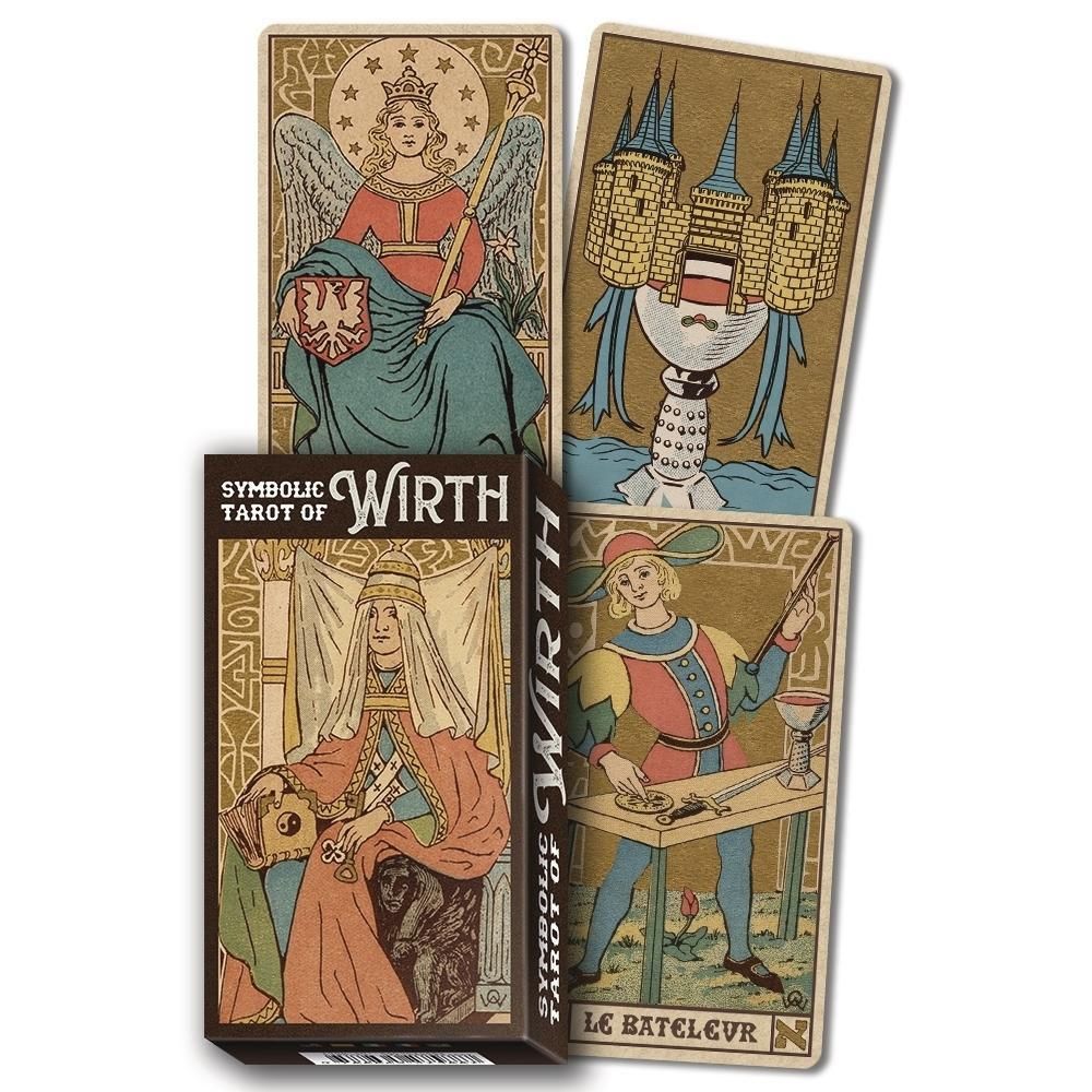 Symbolic Tarot of Wirth by Oswald Wirth, Mirko Negri, SKU LW78, UPC 6016009636601