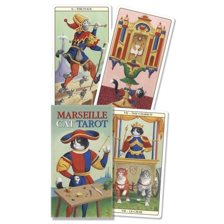 Marseille Cat Tarot by Lo Scarabeo, SKU LW1439, UPC 700317032212