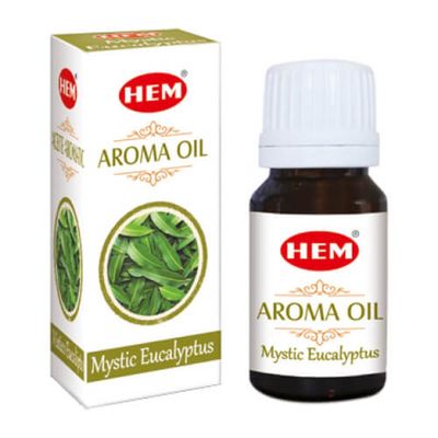 10 ml Hem Aroma Oils - Mystic Eucalyptus, SKU Hoil-EU-1, UPC 700317302889
