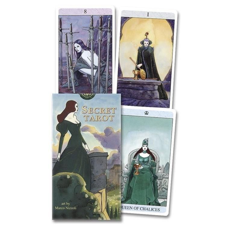 Secret Tarot by Lo Scarabeo, SKU LW68, UPC 6016007827872