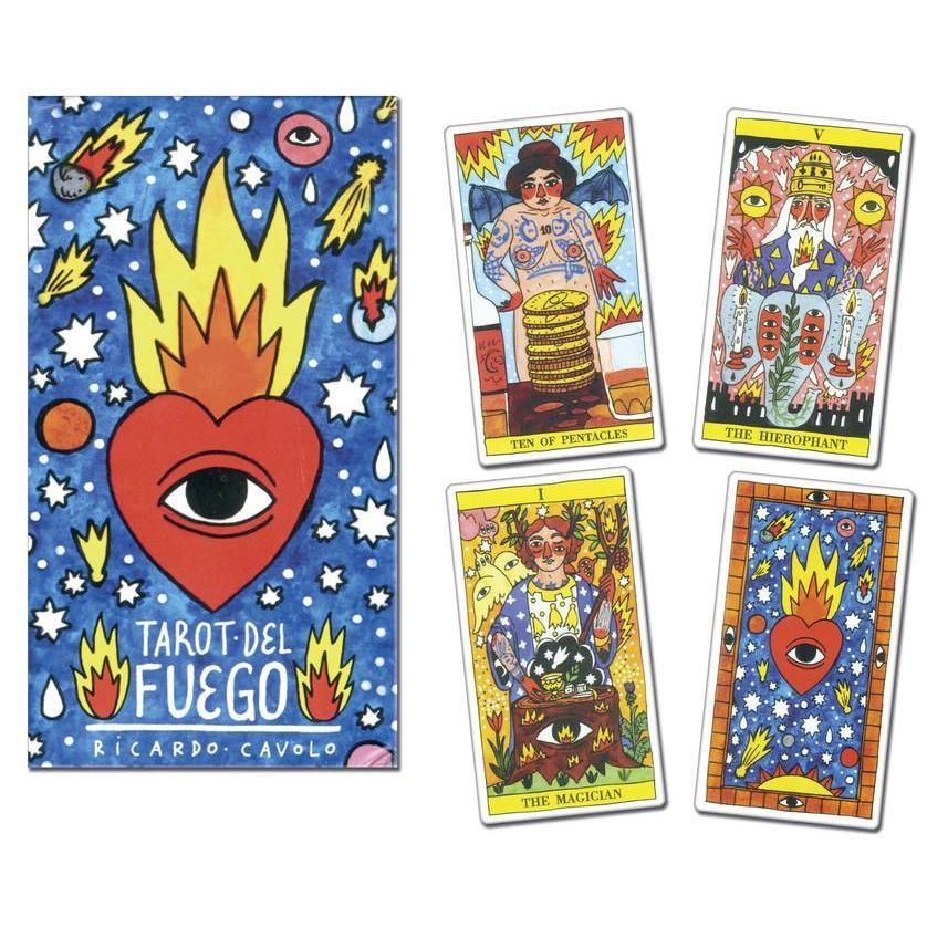 Tarot del Fuego by Ricardo Cavolo, SKU LW253, UPC 6016200675607