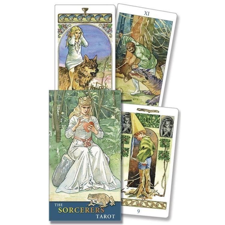 Sorcerers Tarot by Lo Scarabeo, SKU LW1504, UPC 6016218618658
