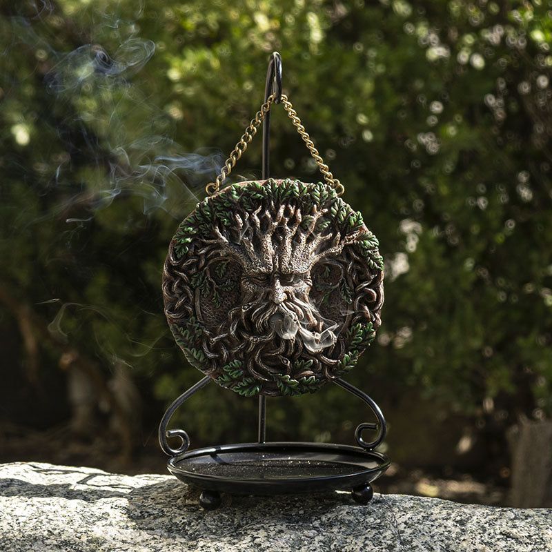 Tree Spirit Backflow Incense Burner, SKU PG-14942, UPC 700317077909