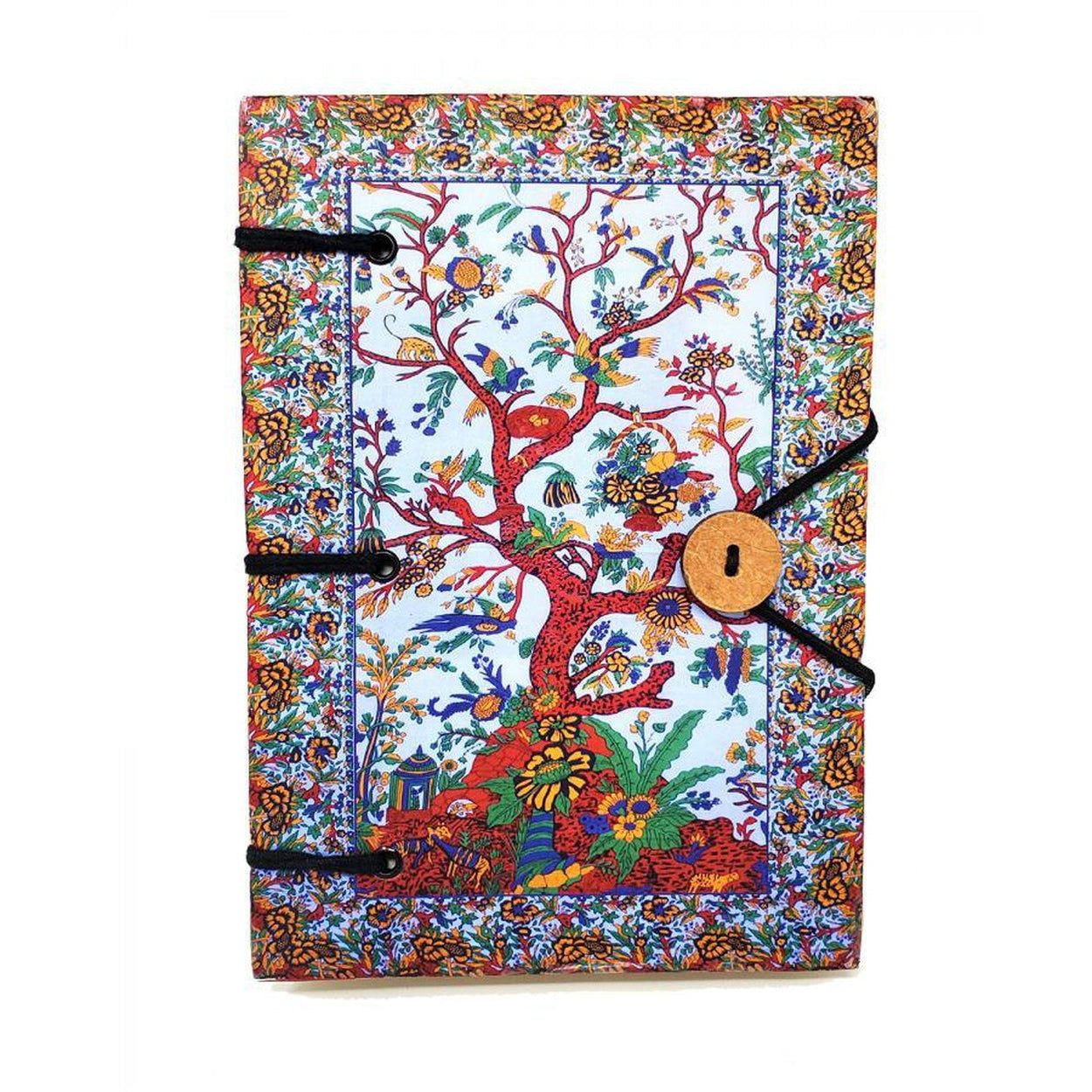 5&quot; x 7&quot; Hardcover Parchment Journal - Tree of Life, SKU KB75-TREE, UPC 700317302254