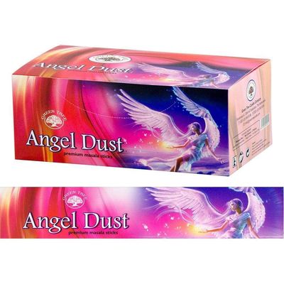 Green Tree Incense 15 gram - Angel Dust (Pack of 12), SKU KH-72646, UPC 6016203915953