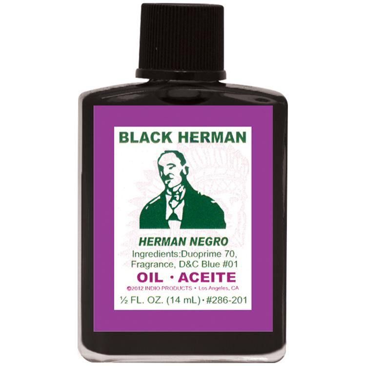 1/2 oz Indio Oil - Black Herman, SKU WP-286-201, UPC 6016201322340