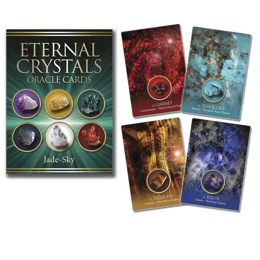 Eternal Crystals Oracle by Jade Sky, Jane Marin, SKU LW1484, UPC 6016217914942