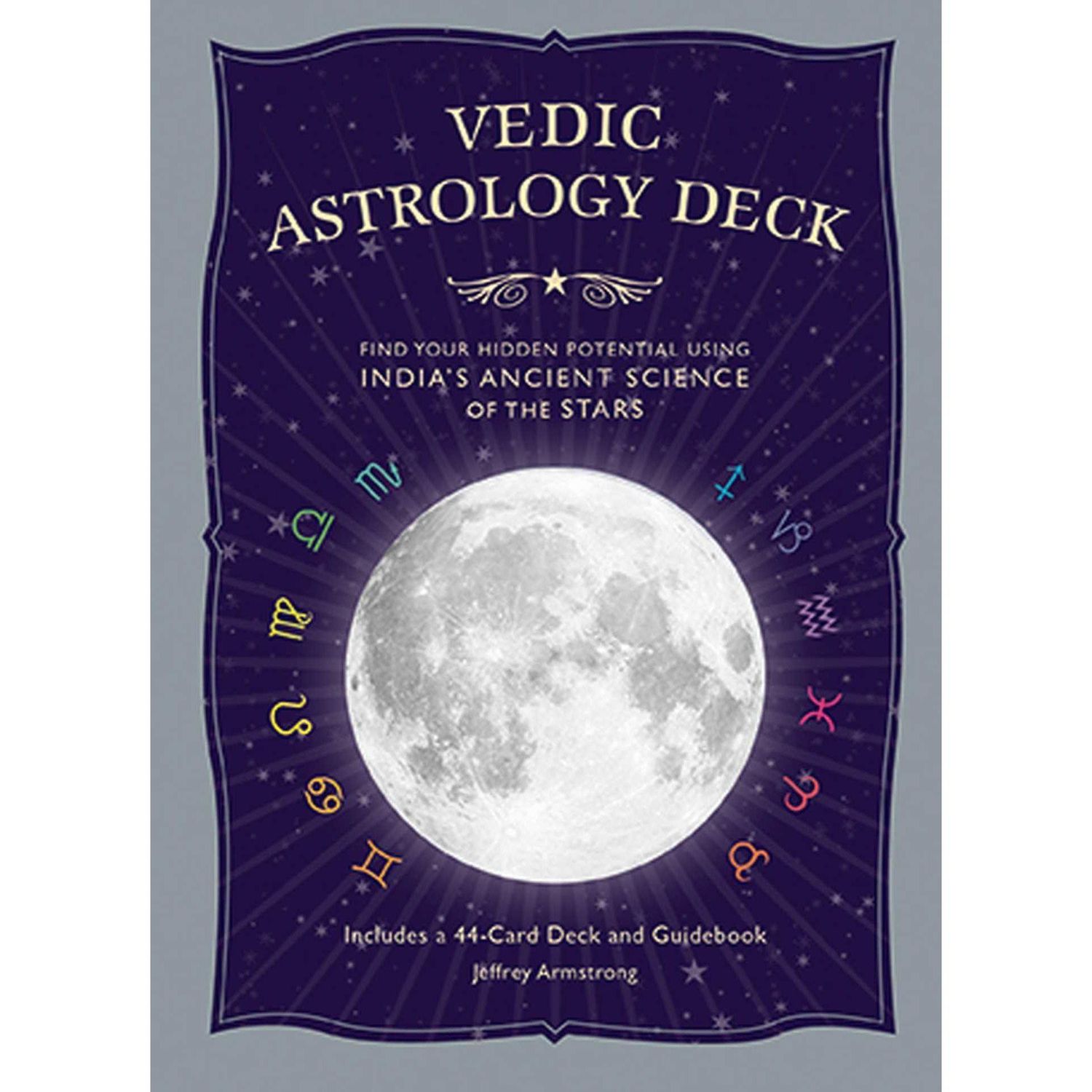 Vedic Astrology Deck by Jeffrey Armstrong, SKU SS-65, UPC 6016200730702