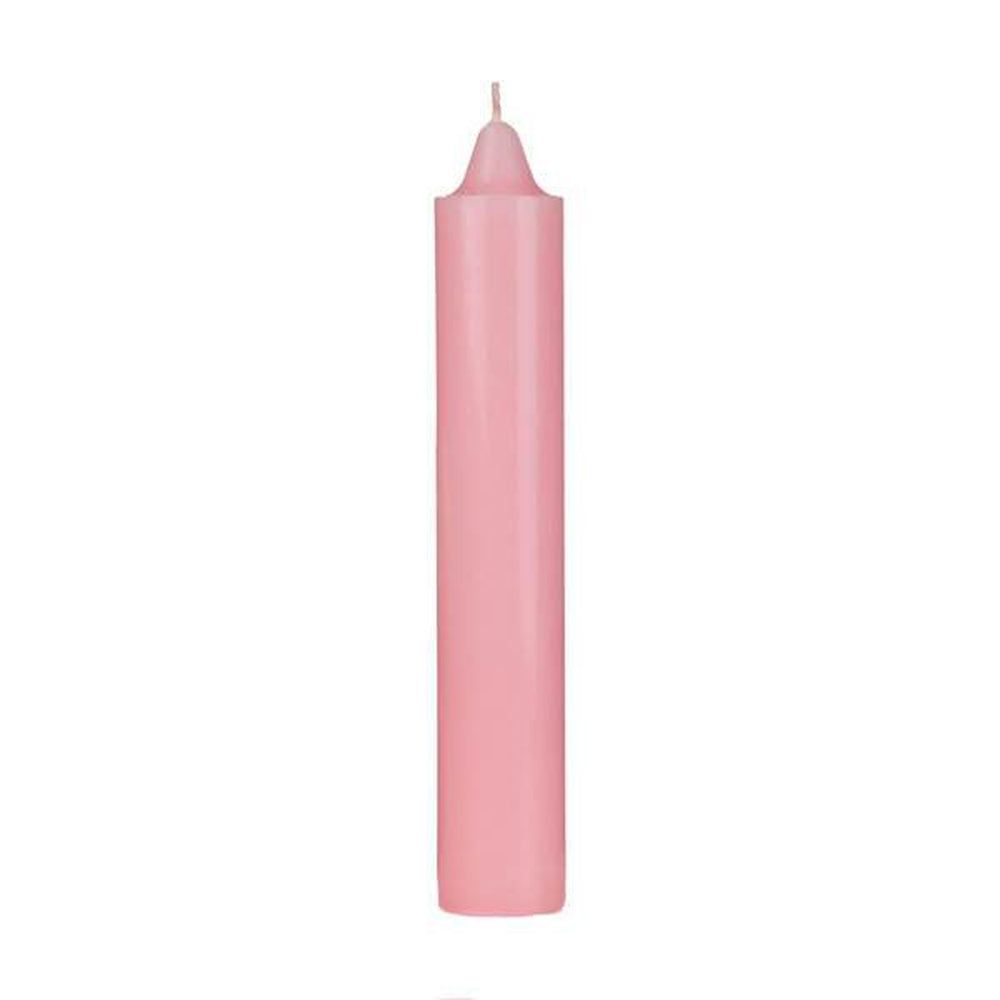 9&quot; Pink Jumbo Pillar Candle, SKU RM-9128, UPC 6016200775727