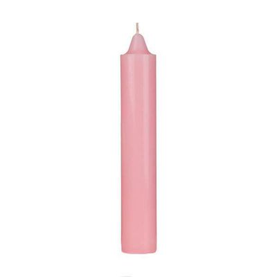 9&quot; Pink Jumbo Pillar Candle, SKU RM-9128, UPC 6016200775727