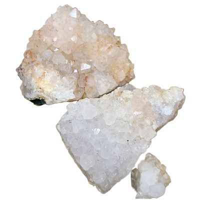 6 oz Rainbow Druzy Crystal Cluster, SKU Druzy-Rain, UPC 700317301356
