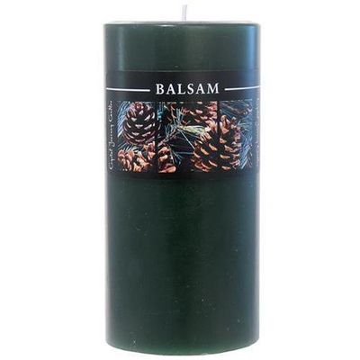 Traditional 3&quot; x 6&quot; Pillar Candle - Balsam, SKU CJ-TK071, UPC 700317056676