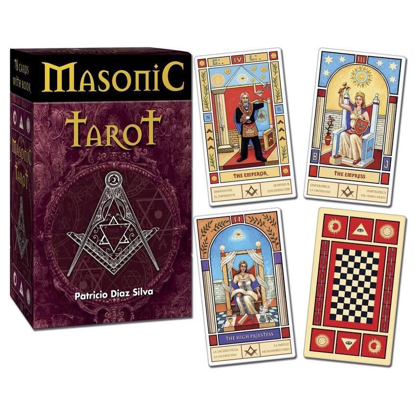 Masonic Tarot by Patricio Diaz Silva, SKU LW1584, UPC 6016221961970