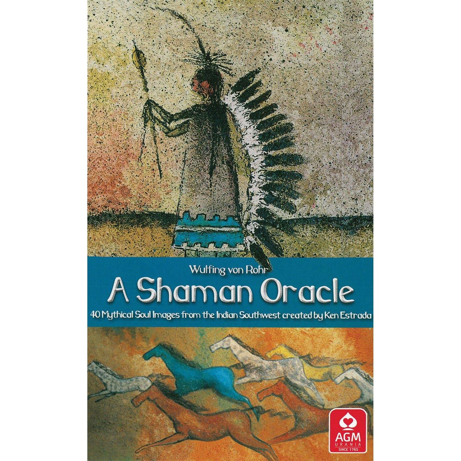 A Shaman Oracle: 40 Mythical Soul Images from the Indian Southwest by Wulfing von Rohr, SKU UG-SHA4…