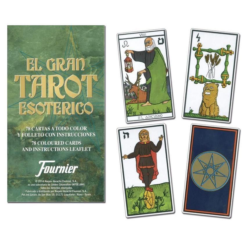 El Gran Tarot Esoterico by Maritxu Guler, Luis Pena Longa, SKU LW839, UPC 700317034308