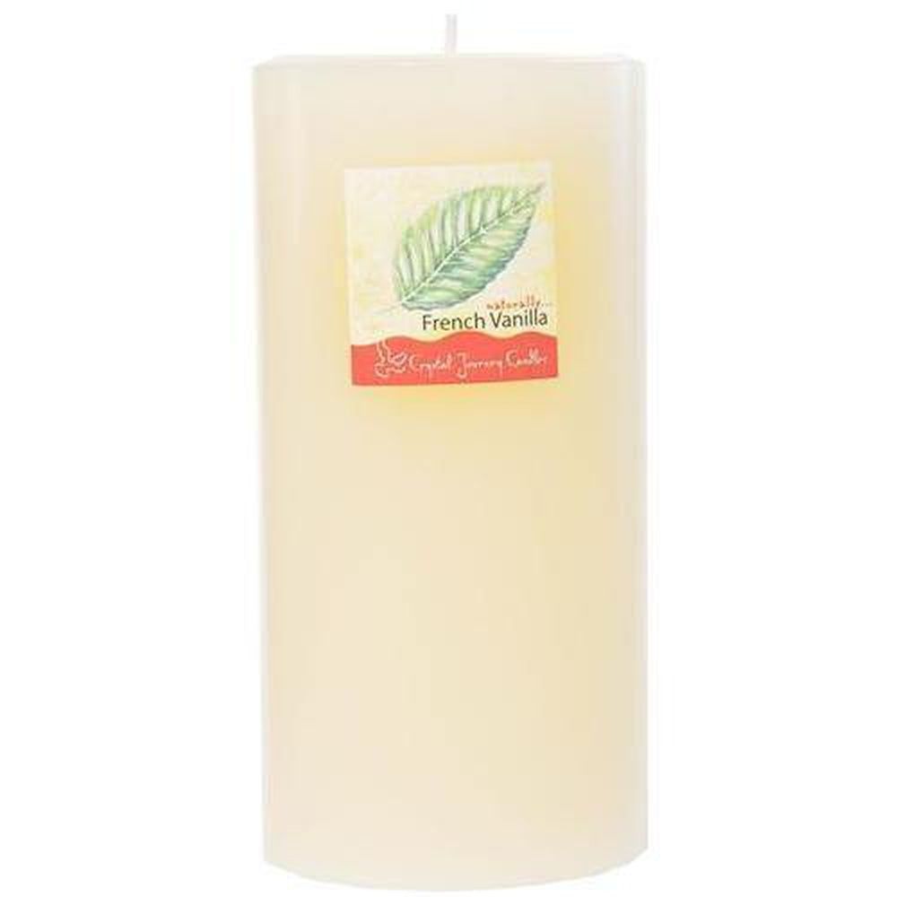 Traditional 3&quot; x 6&quot; Pillar Candle - French Vanilla, SKU CJ-TK026, UPC 6016205154169