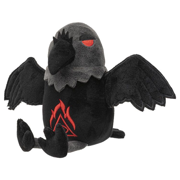 11&quot; Raven Plush Doll, SKU PG-14969, UPC 700317066057