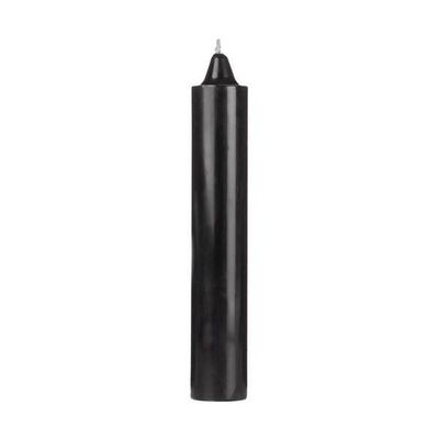 9&quot; Black Jumbo Pillar Candle, SKU RM-9125, UPC 6016212314365