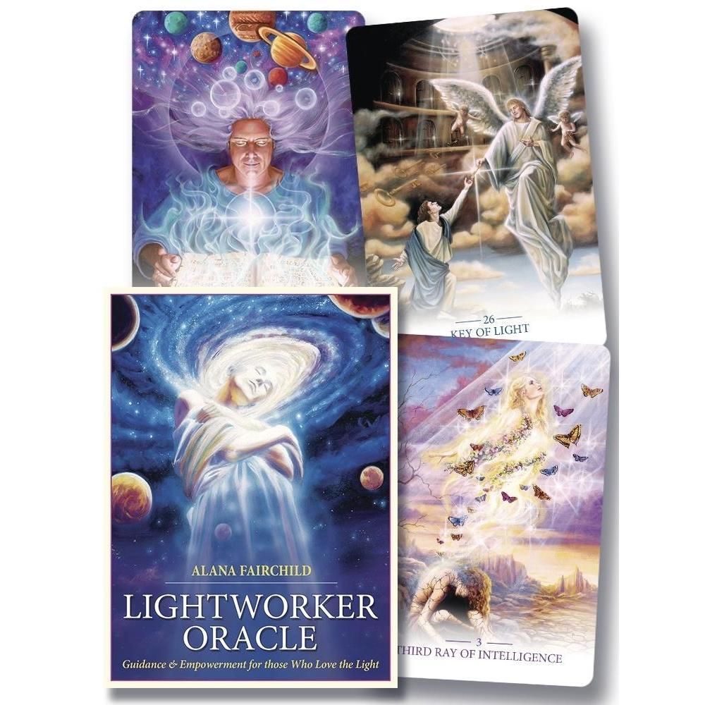 Lightworker Oracle by Alana Fairchild, Mario Duguay, SKU LW1417, UPC 6016215667628