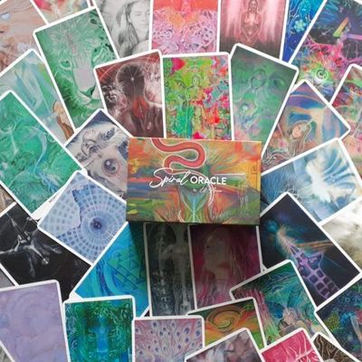 Spiral Oracle Deck by Lili Acuña, SKU SOD, UPC 6016208281268