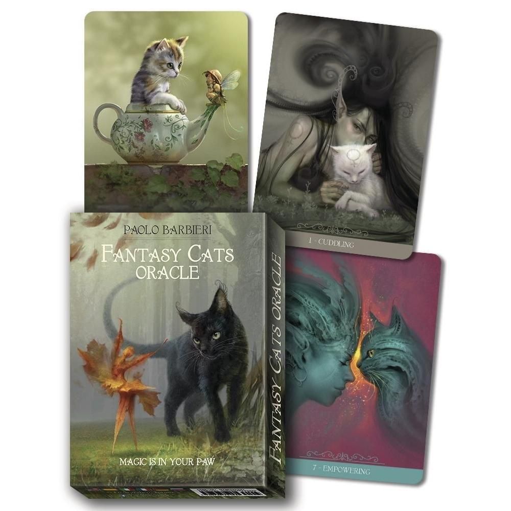 Barbieri Fantasy Cats Oracle by Paolo Barbieri, SKU LW943, UPC 6016206828885