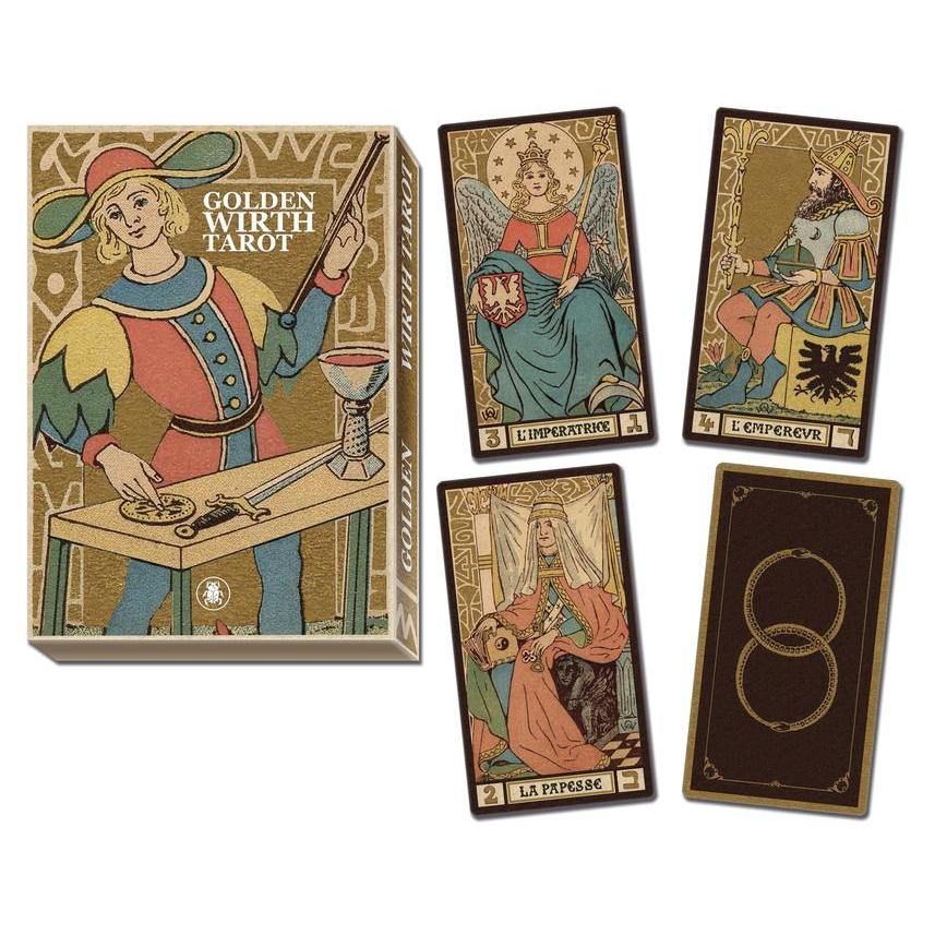 Golden Wirth Tarot Grand Trumps by Lo Scarabeo, SKU LW413, UPC 700317032526