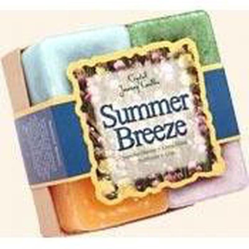Herbal Candle Gift Set - Summer Breeze Candles, SKU CJ-G008, UPC 6016207976905