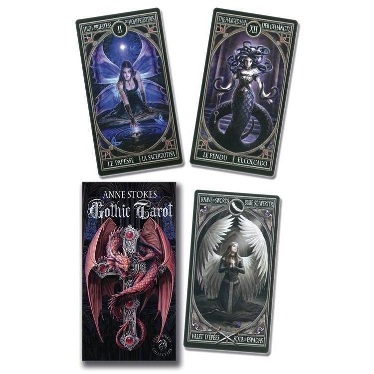 Anne Stokes Gothic Tarot Deck by Lo Scarabeo, SKU LW1799, UPC 6016246936960