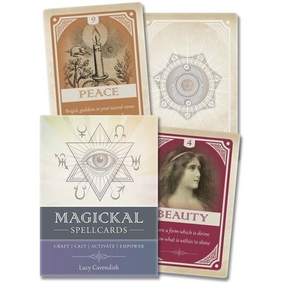 Magickal Spellcards by Lucy Cavendish, SKU LW1649, UPC 6016225792723