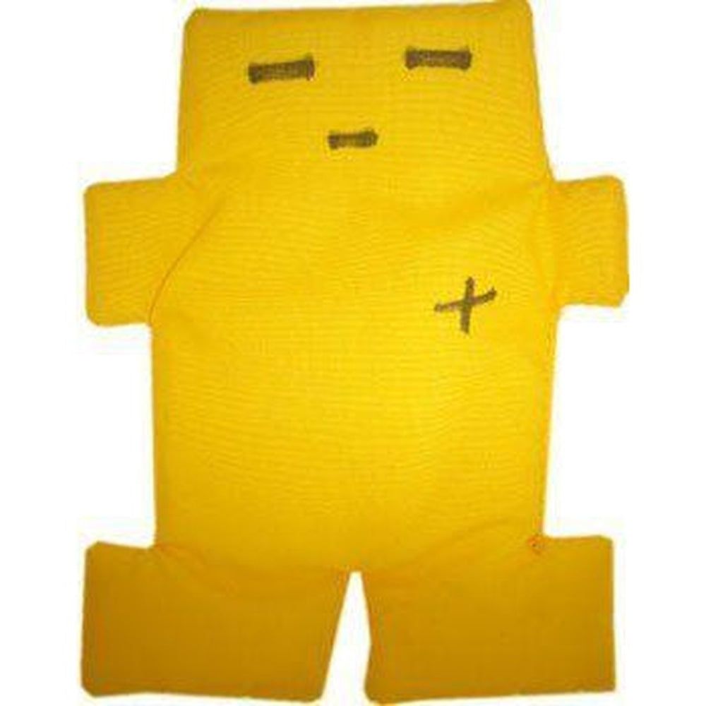 5&quot; Yellow Voodoo Doll, SKU RM-11607, UPC 6016212493497