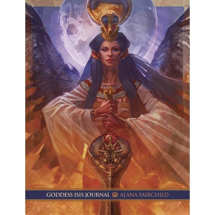 Goddess Isis Journal by Alana Fairchild, Jimmy Manton, SKU LW607, UPC 6016203284288
