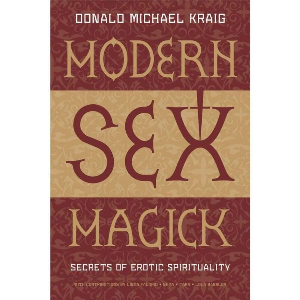 Modern Sex Magick by Donald Michael Kraig, SKU LW1028, UPC 6016207952954