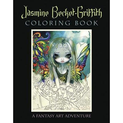 Jasmine Becket-Griffith Coloring Book by Jasmine Becket-Griffith, SKU LW1011, UPC 6016207743705