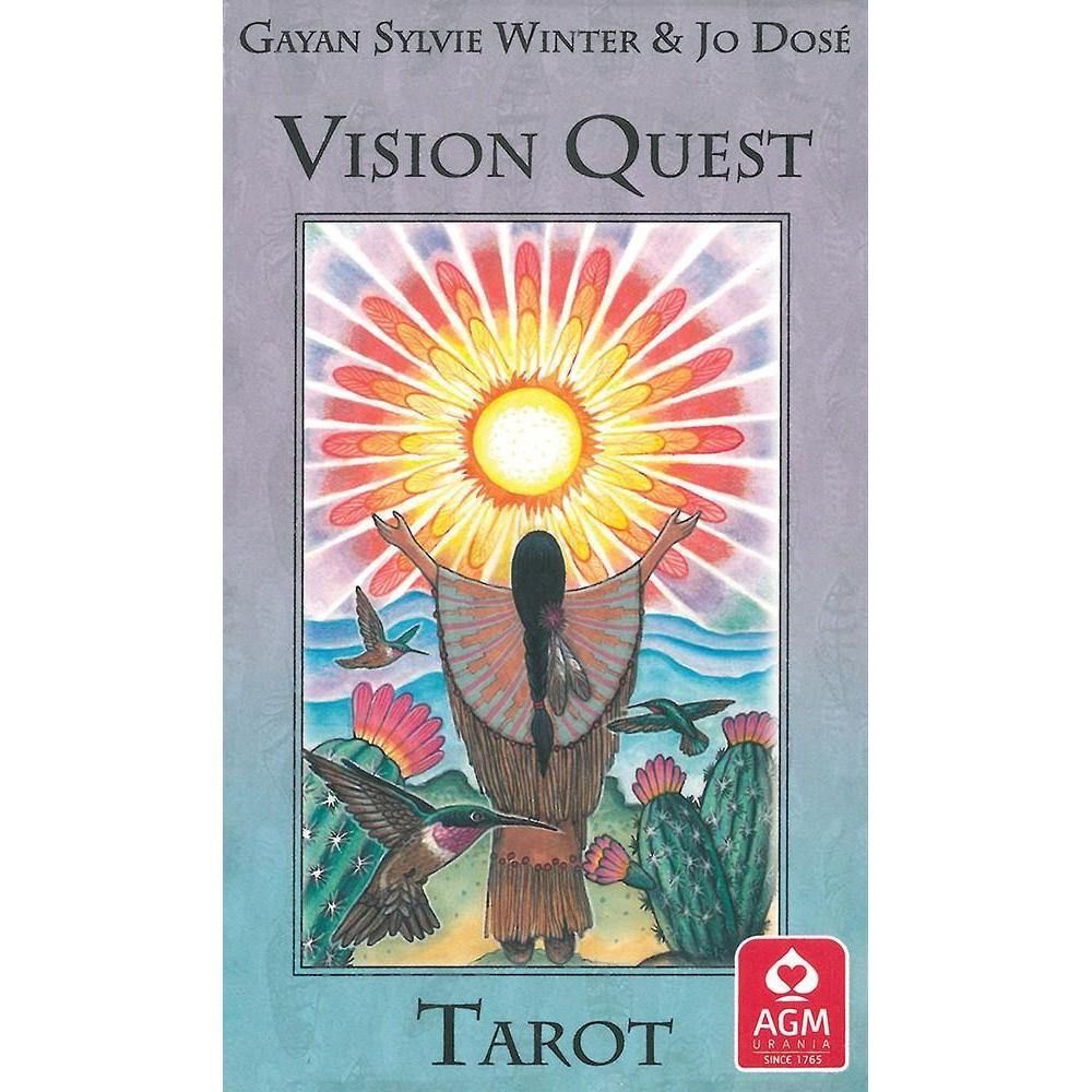 Vision Quest Tarot by Gayan Sylvie Winter, Jo Dose, SKU UG-VQT78, UPC 6016206295298
