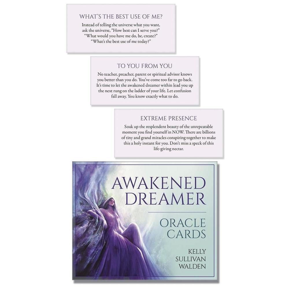 Awakened Dreamer Oracle Cards by Kelly Sullivan Walden, SKU LW974, UPC 6016207237235