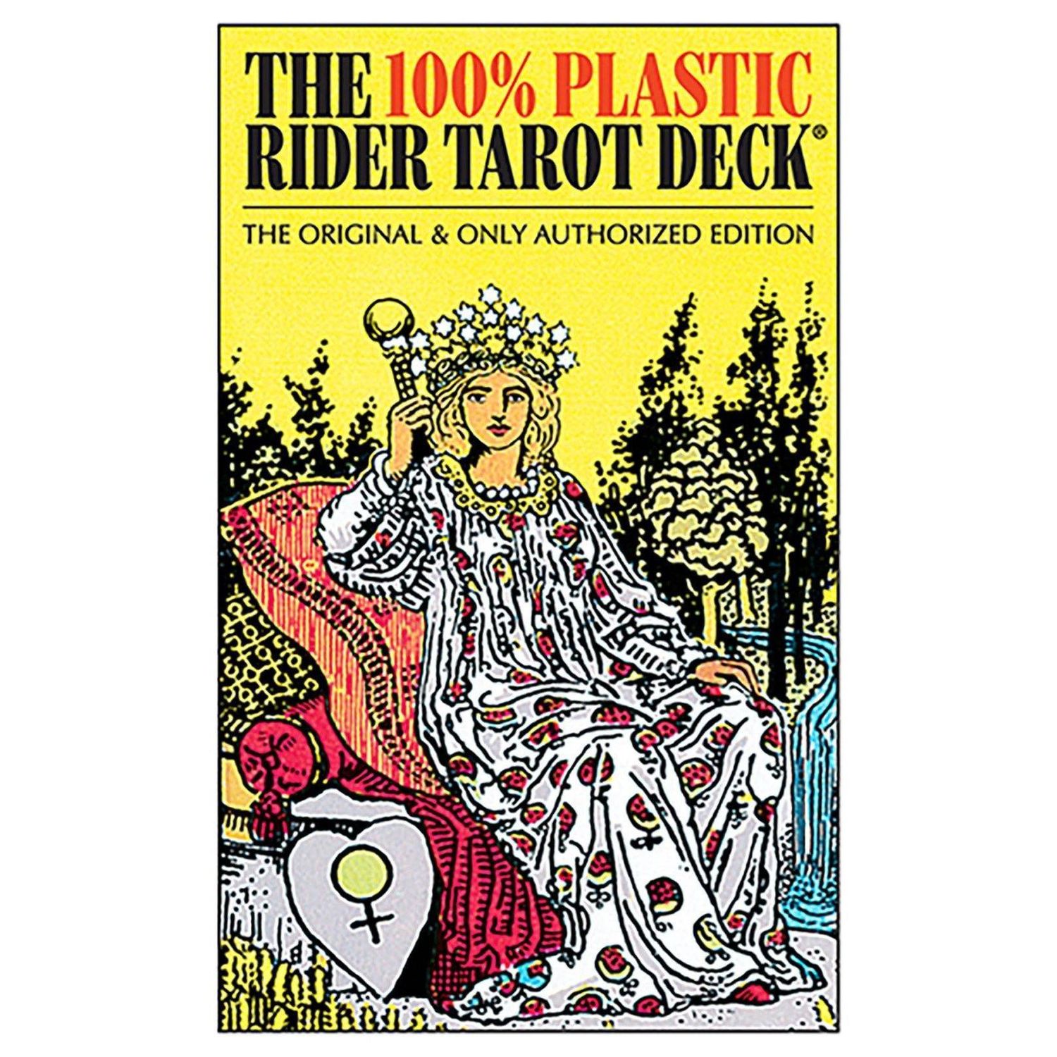 The 100% Plastic Rider-Waite Tarot by Pamela Colman Smith, SKU UG-PLRW78, UPC 6016206070031