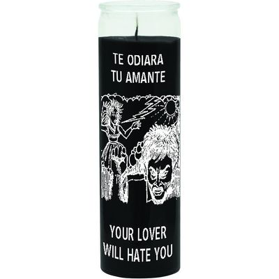 7 Day Glass Candle Your Lover Will Hate You - Black, SKU WP-575-688, UPC 6016221985938