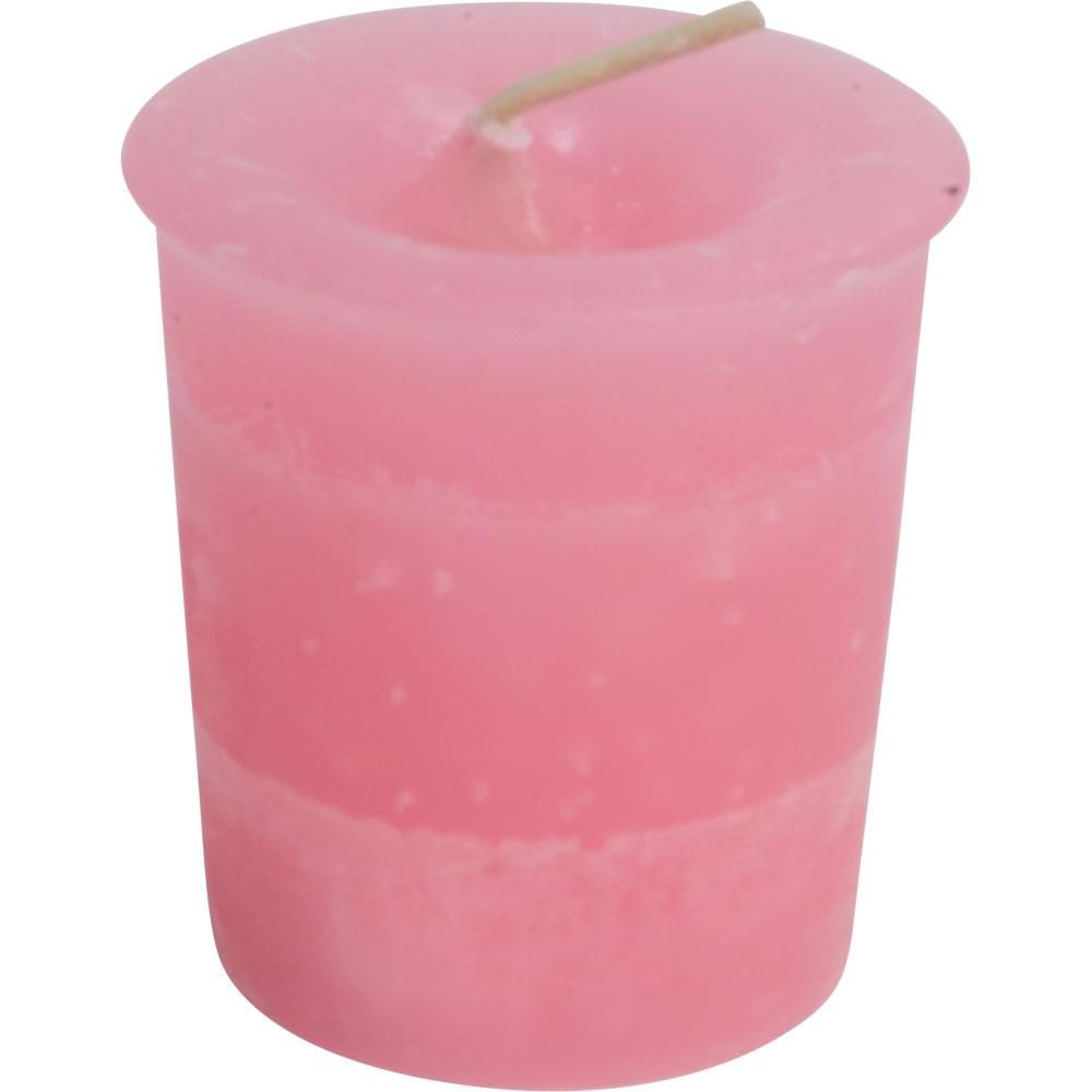 Aphrodesia Herbal Votive Candle - Pink, SKU CJ-T003-1, UPC 6016208717736