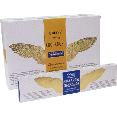 Goloka Archangel Incense 15 grams - Melchizedek (Pack of 12), SKU KH-75014, UPC 6016239858880