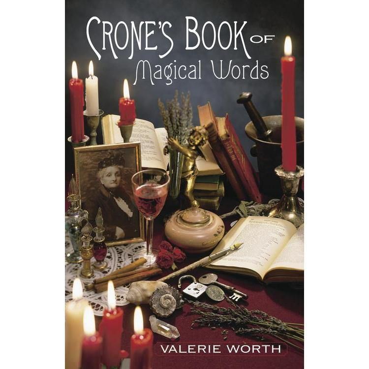 Crone&#39;s Book of Magical Words by Valerie Worth, SKU LW975, UPC 6016207238263