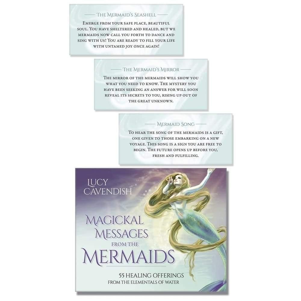Magickal Messages from the Mermaids by Lucy Cavendish, Selina Fenech, SKU LW309, UPC 6016200967931
