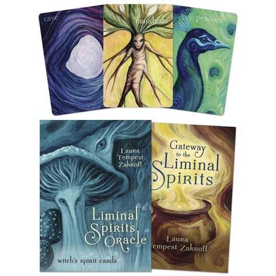 Liminal Spirits Oracle by Laura Tempest Zakroff, SKU LW1721, UPC 6016231272202