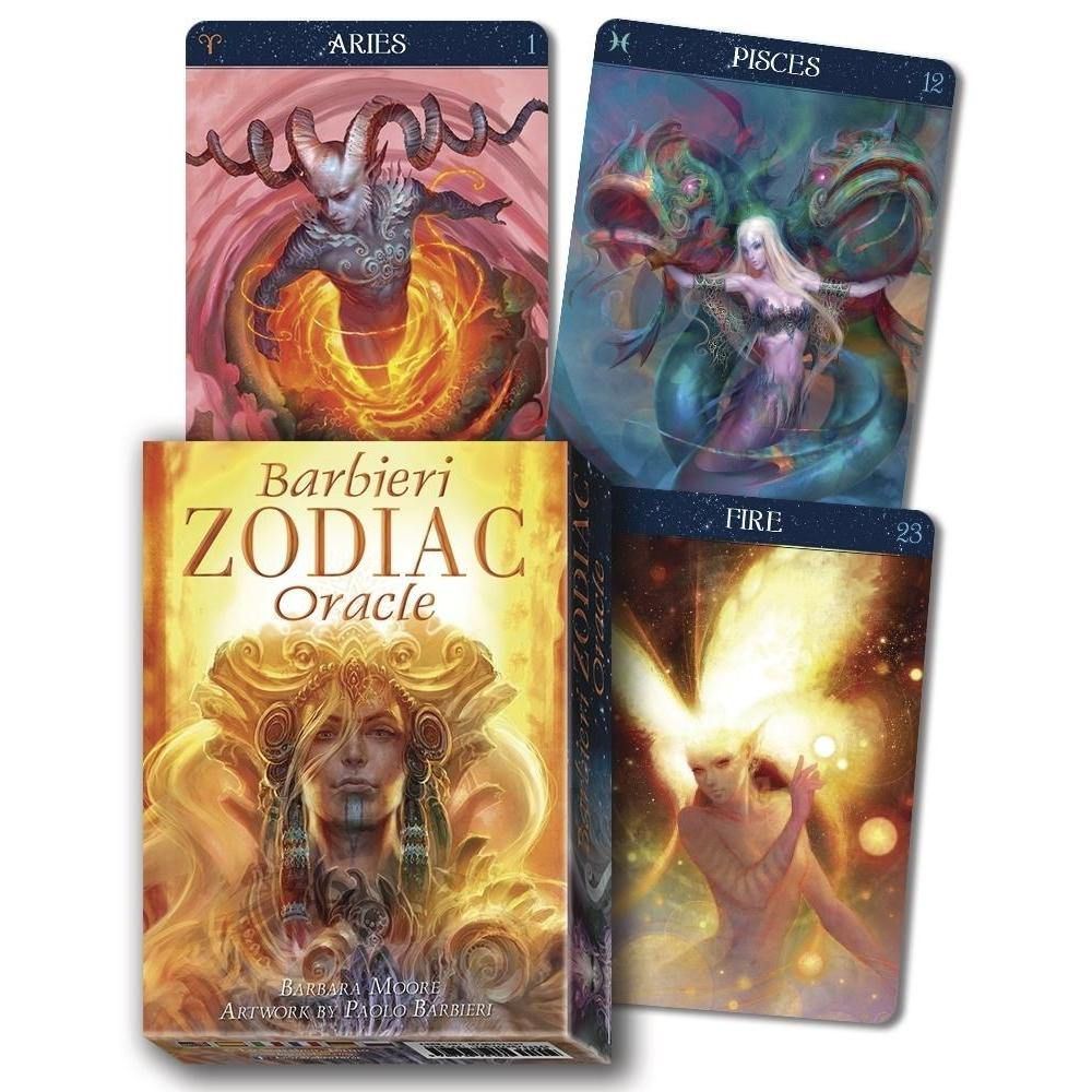Barbieri Zodiac Oracle by Paolo Barbieri, Barbara Moore, SKU LW744, UPC 6016204793758